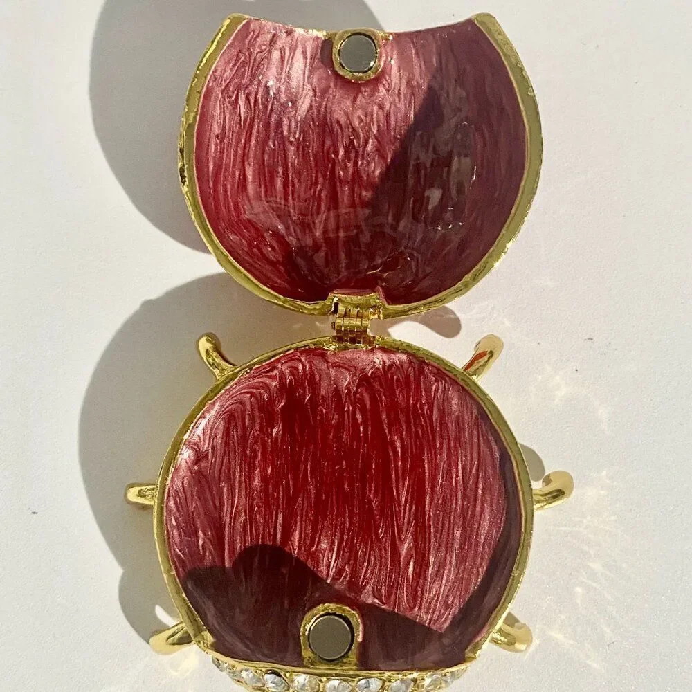 Taylor Avedon Ladybug Jewelry /Trinket Box